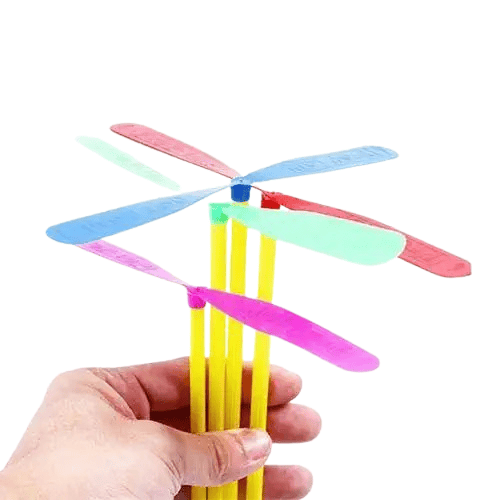 Pinyata İçi Oyuncak Plastik Uçabilen Pervane 5 li Paket Esne Doğum Günü Hediyelik Eğlenceli Oyuncak