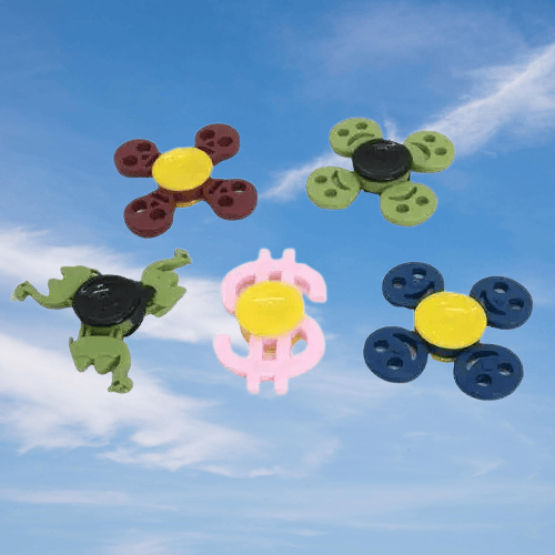 Pinyata İçi Oyuncak Stres Çarkı Çevirmeli 5 li Set Doğum Günü Hediyelik Eğlenceli Oyuncak