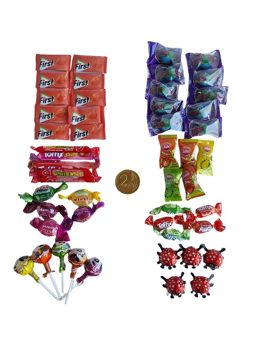 Pinyata İçi Şekerlemeler 50 +1 Uğur Böcekli Çikolatalı ve Doğum Günü Çocuğuna Para Çikolata Hediyeli