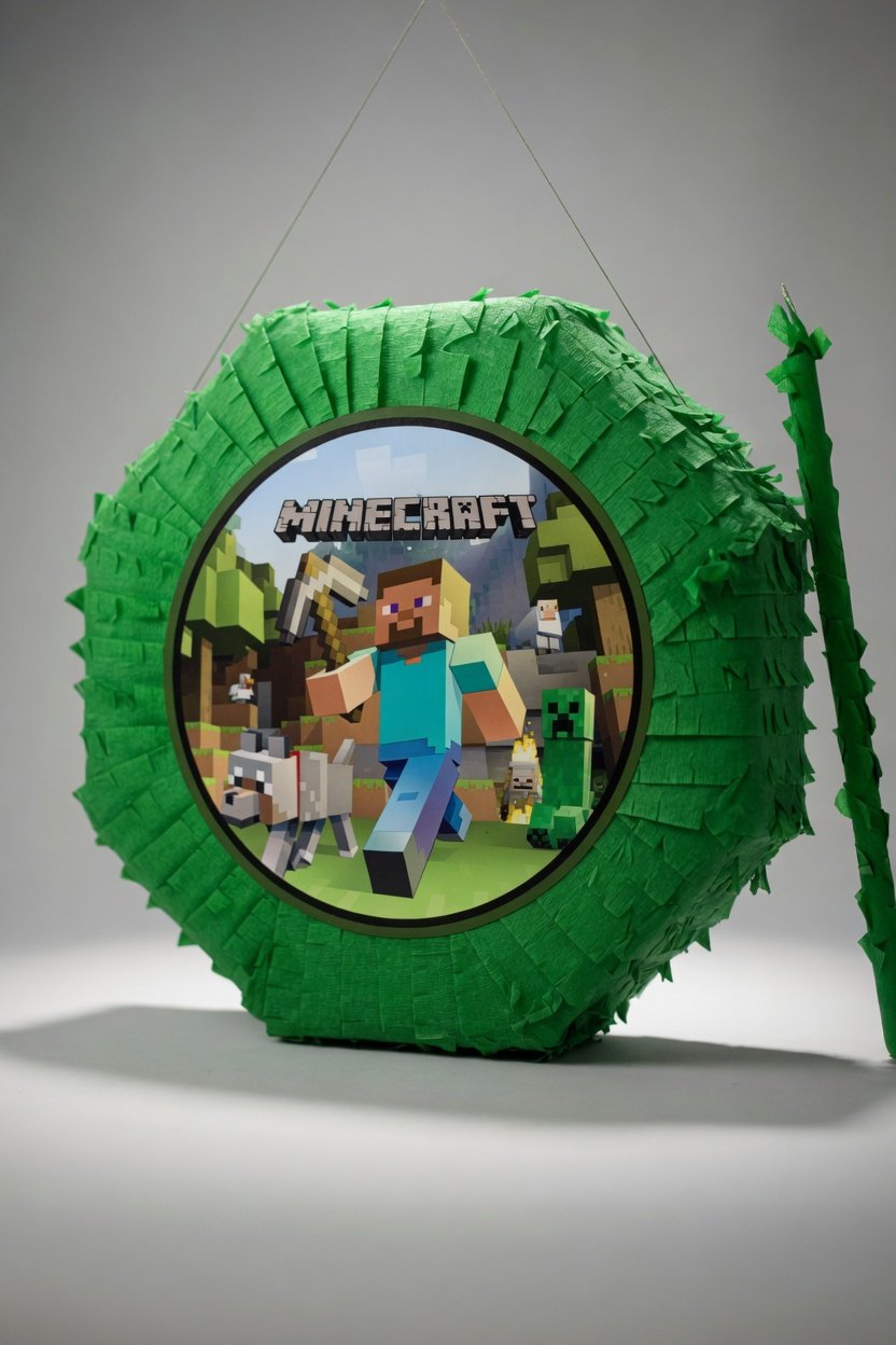 Pinyata MİNECRAFT 42cm sopalı