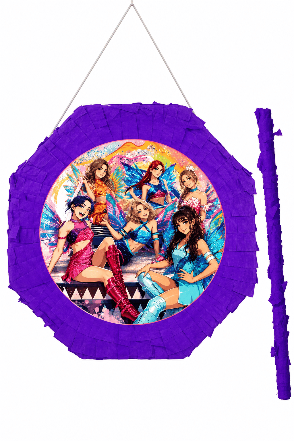 Pinyata MOR MANİFEST 42 cm sopalı