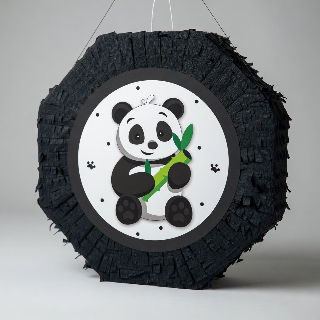 Pinyata PANDA 42cm sopalı