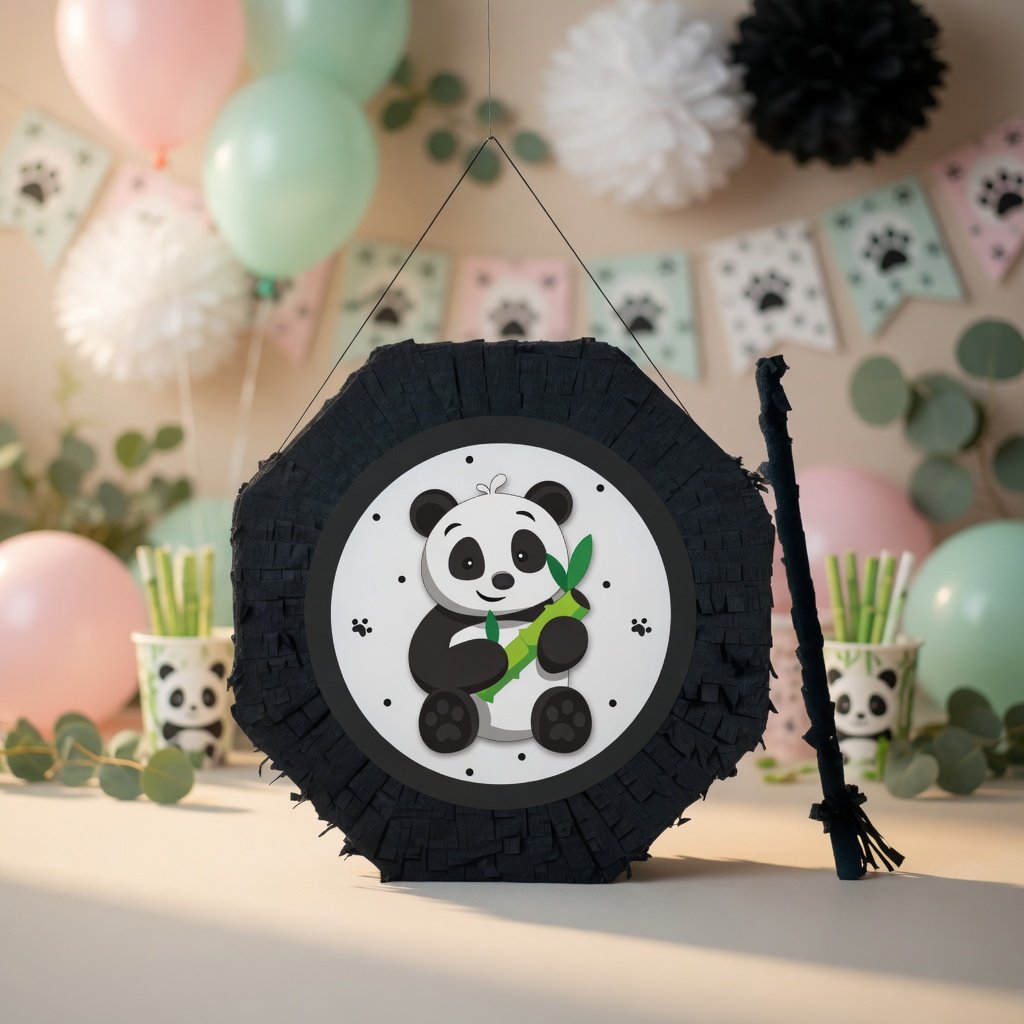 Pinyata PANDA 42cm sopalı