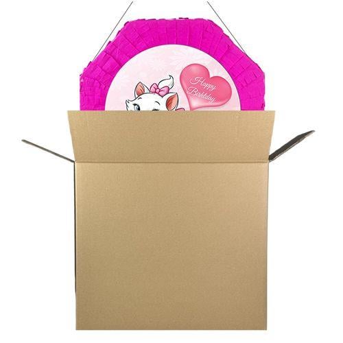 Pinyata Pembe Kedi Pinyata 42 cm + Sopası Doğum günü happy birthday kedi