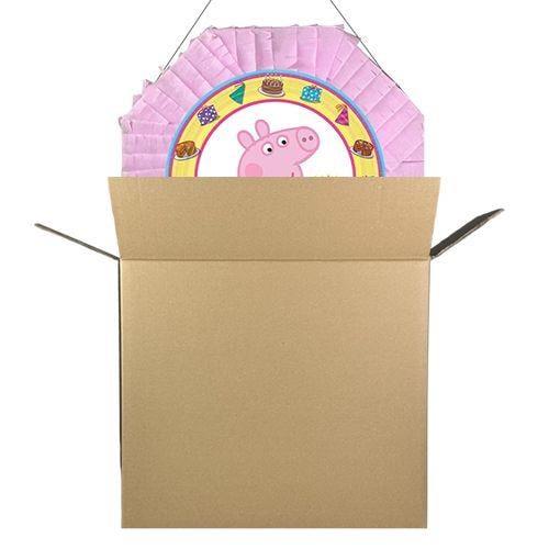 Pinyata Peppa Pig Pinyata 42 cm + Sopası Doğum günü eğlencesi