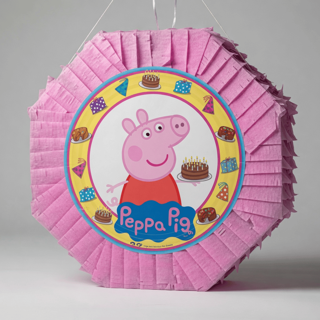 Pinyata Peppa Pig Pinyata 42 cm + Sopası