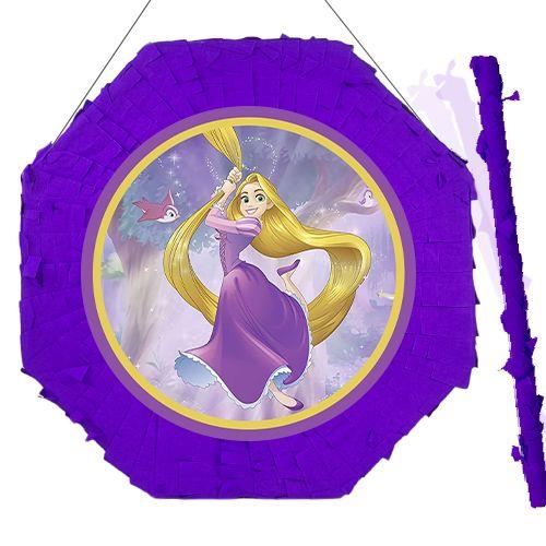 Pinyata RAPUNZEL 42 cm sopalı MOR