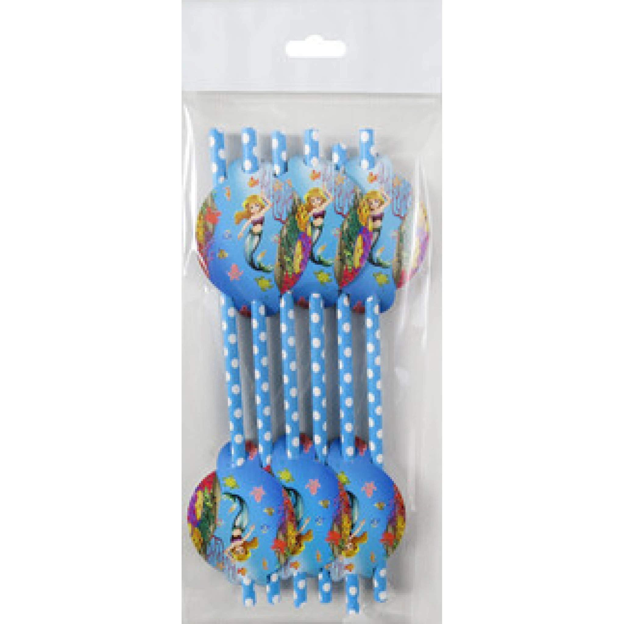 Pipet Deniz Kızı 6 Lı paket doğum günü eğlencesi