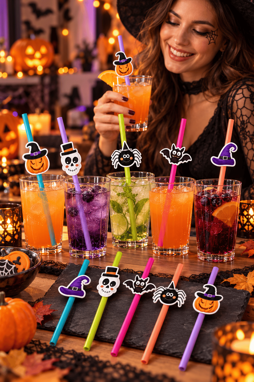 Pipet Halloween -Cadılar Bayramı 10lu artistik 