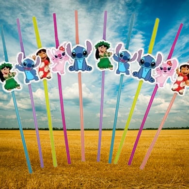 Pipet LİLO STİTCH temalı 10lu Artistik Pipet