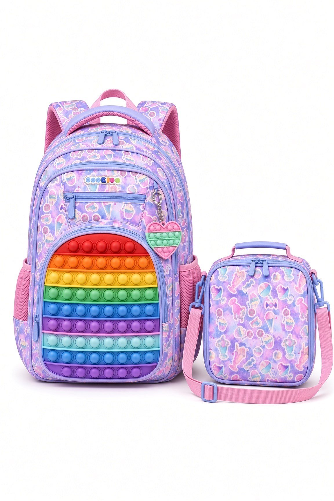 Popitli 3 gözlü dondurma sırt ve bes.çan.set51719 