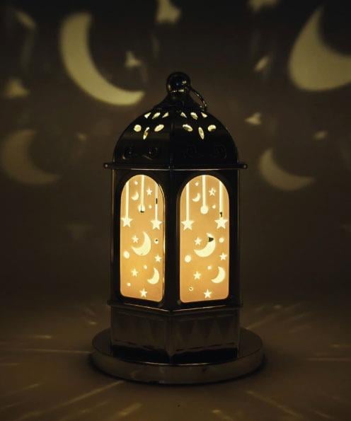 Ramazan Fener Ledli Gumuş Tabanlı Parlak Model 16 Cm