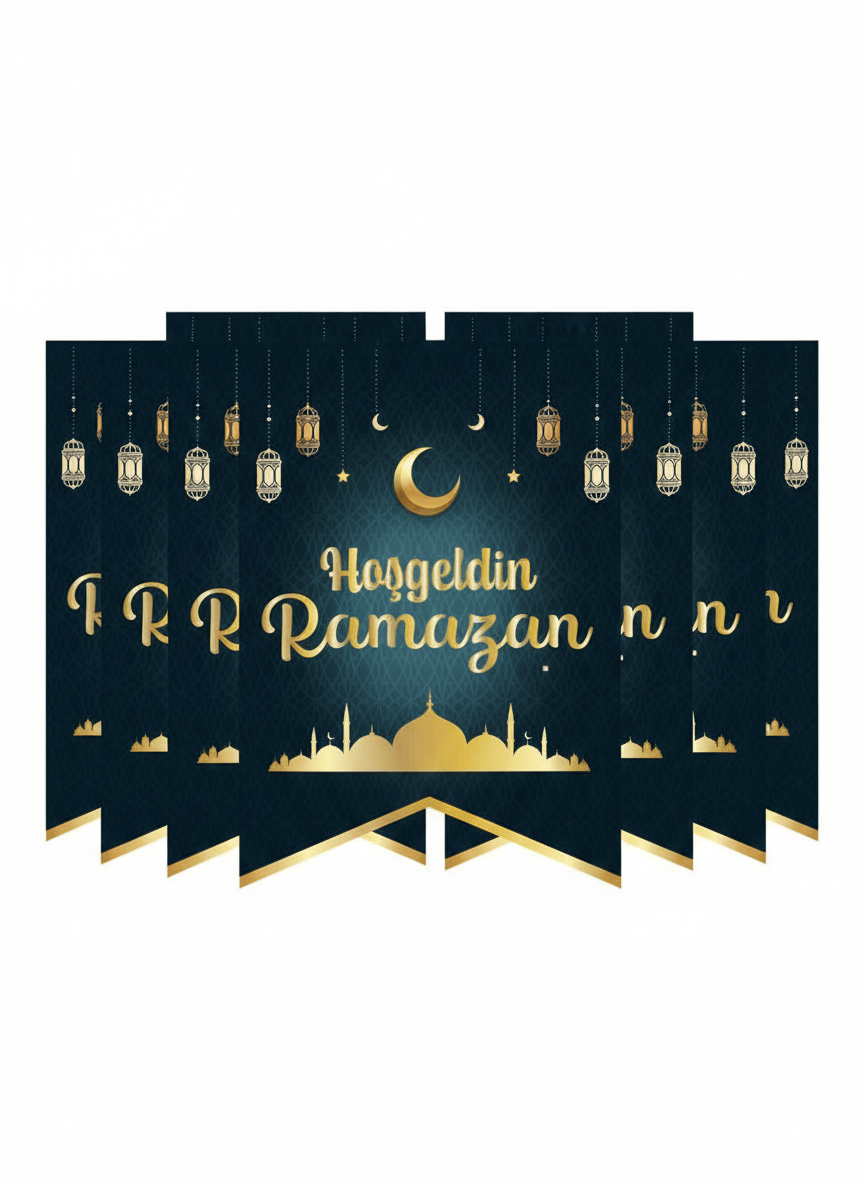 Ramazan Mübarek Kırlangıç Hoşgeldin ramazan kırlangıç bayrak