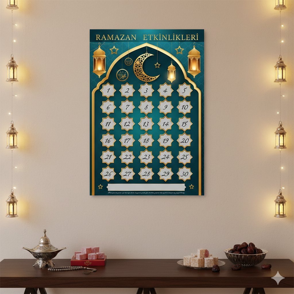 RAMAZAN Yeşil Kazınabilen Ramazan Ayı Etkinlikleri ve Imsakiye
