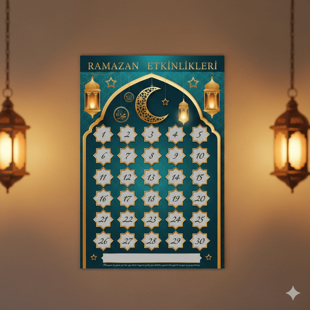 RAMAZAN Yeşil Kazınabilen Ramazan Ayı Etkinlikleri ve Imsakiye