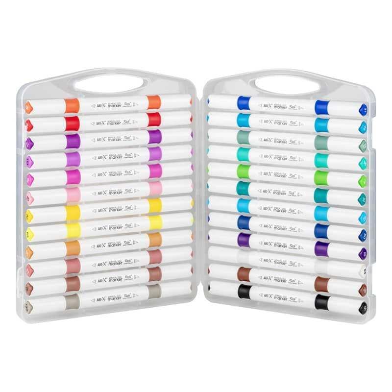 Rich Art-X Acrylıc Marker Duo 24 Lü Set 18054