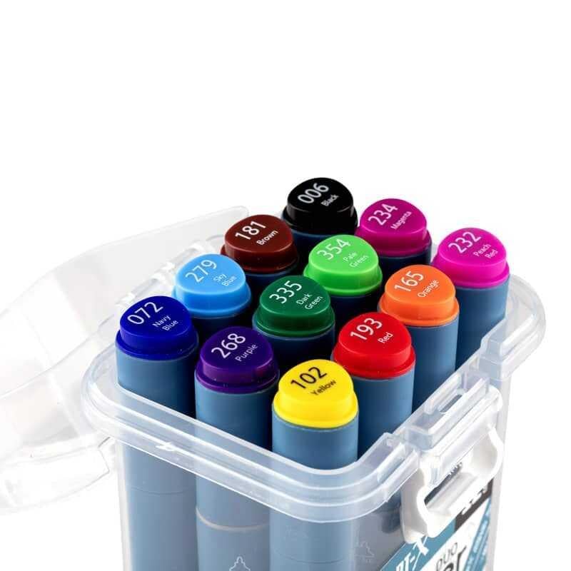 Rich Art-X Sketch Marker Duo 12li  Set 18046