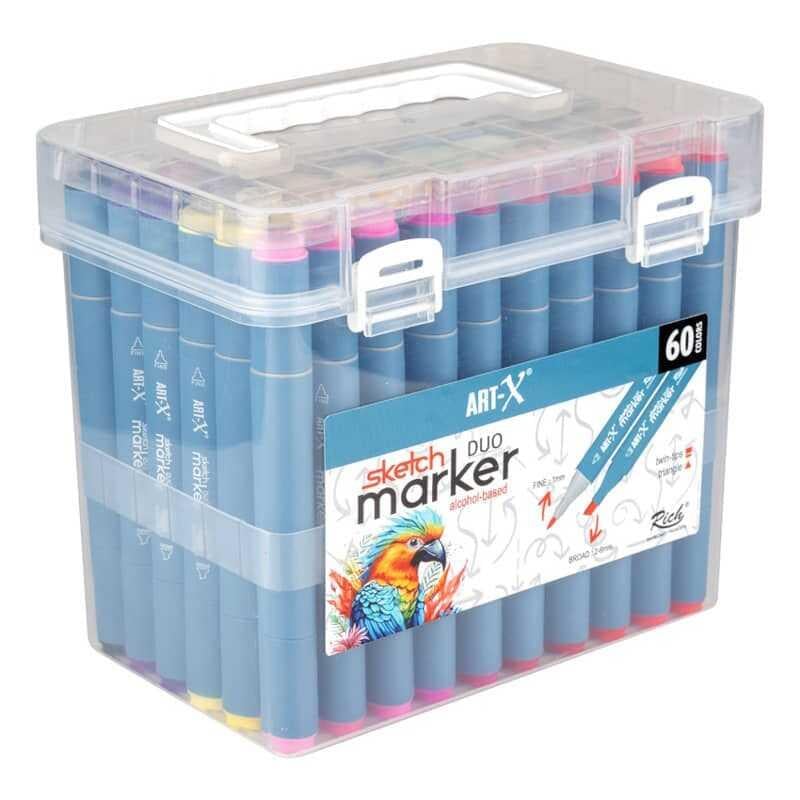 Rich Art-X Sketch Marker Duo 60 LI Set 18050