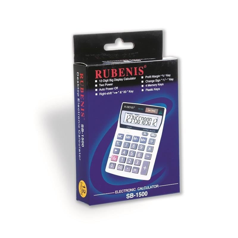 Rubenıs Hesap Makinası 12 Hane Sb 1500