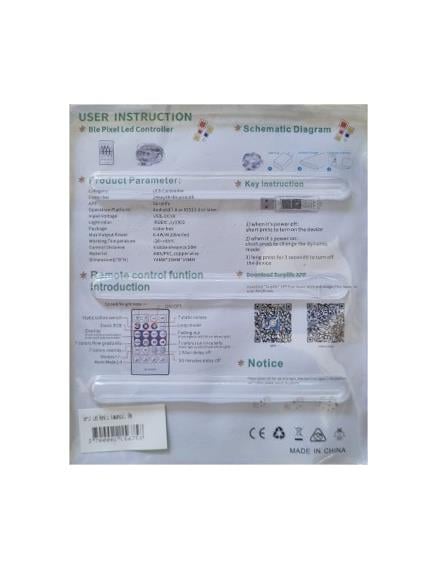 Şerit Led Renkli Kumandalı 10metre Usb Mix Işık 