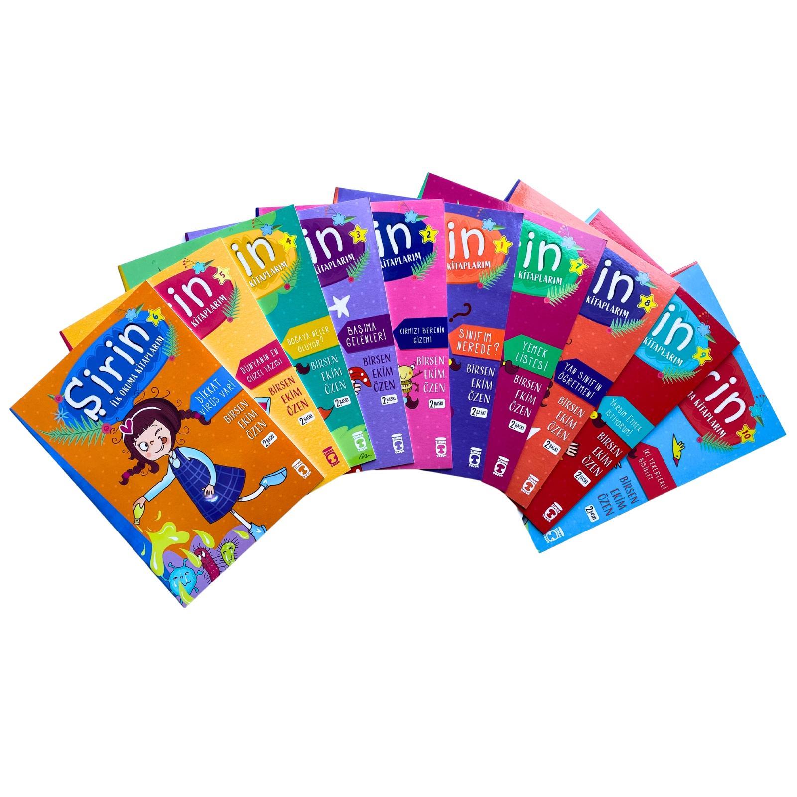 Şirin İlk Okuma Kitaplarım- Set (10 Kitap) 1.sınıf lar için