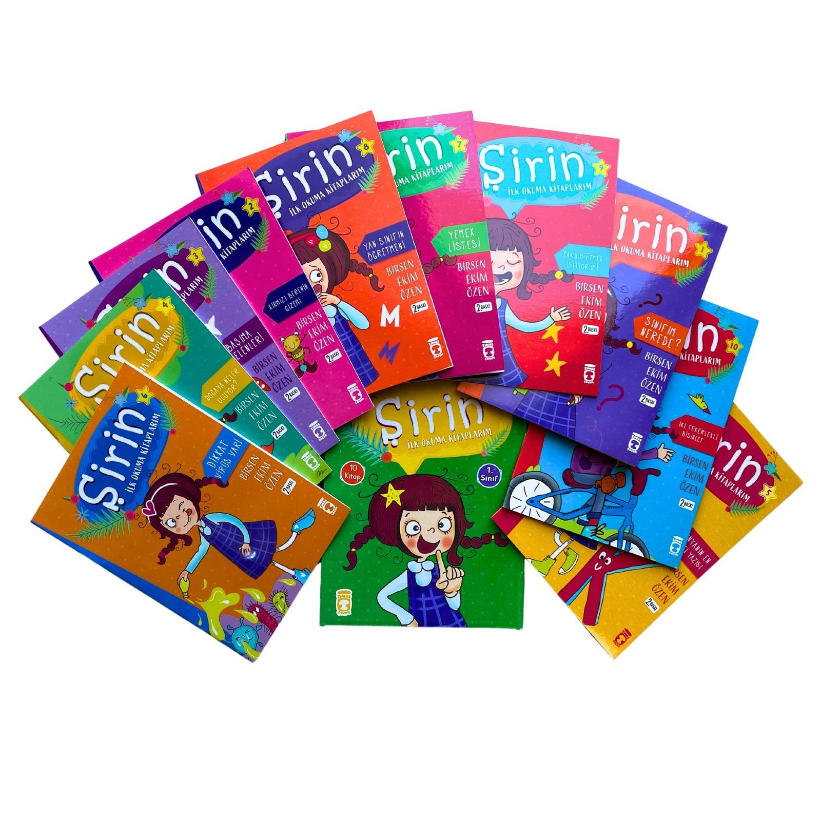 Şirin İlk Okuma Kitaplarım- Set (10 Kitap) 1.sınıf lar için