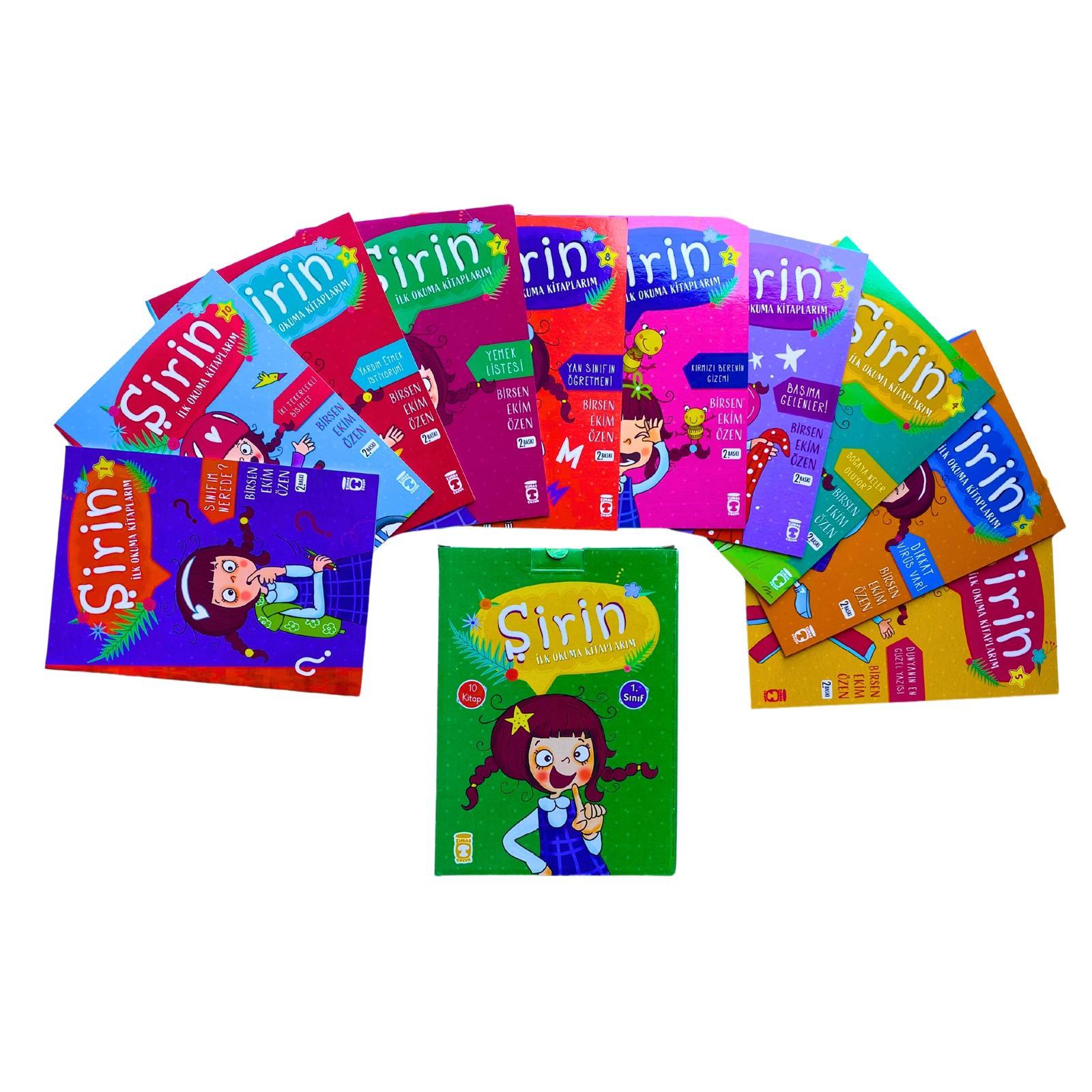 Şirin İlk Okuma Kitaplarım- Set (10 Kitap) 1.sınıf lar için