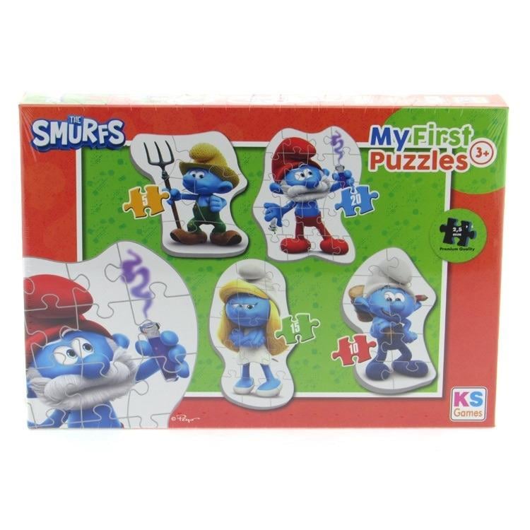 Şirinler My First Puzzle - Okul Öncesi Eğitici Yapboz