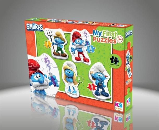 Şirinler My First Puzzle - Okul Öncesi Eğitici Yapboz