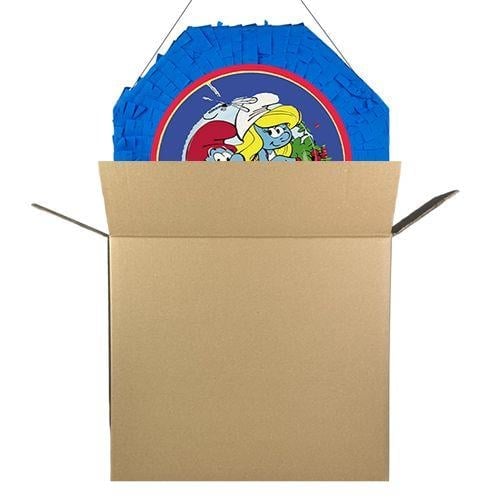Şirinler Pinyata 42cm + Sopası Doğum Günü Eğlencesi Pinyta Patlatma Partisi