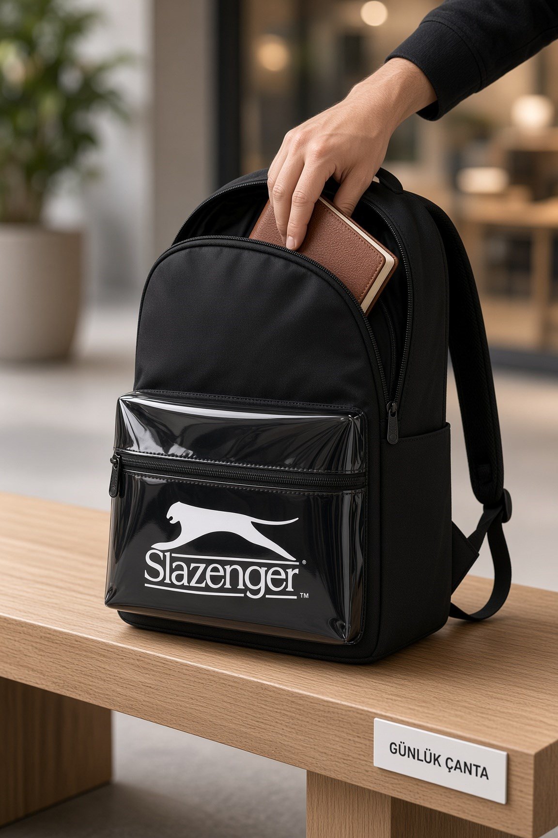 Slazenger Sırt Çantası Siyah