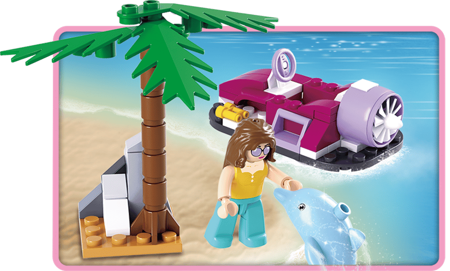 Sluban Girls Dream Hovercraft