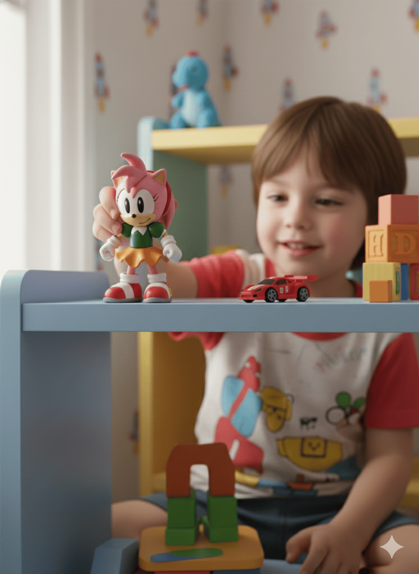 Sonic 6 Cm Aksiyon Figürler AMY