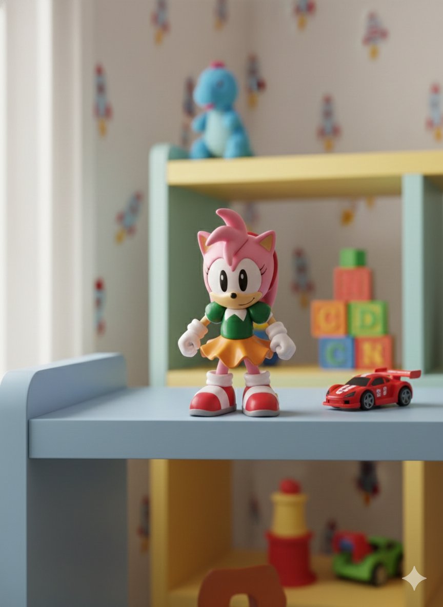 Sonic 6 Cm Aksiyon Figürler AMY