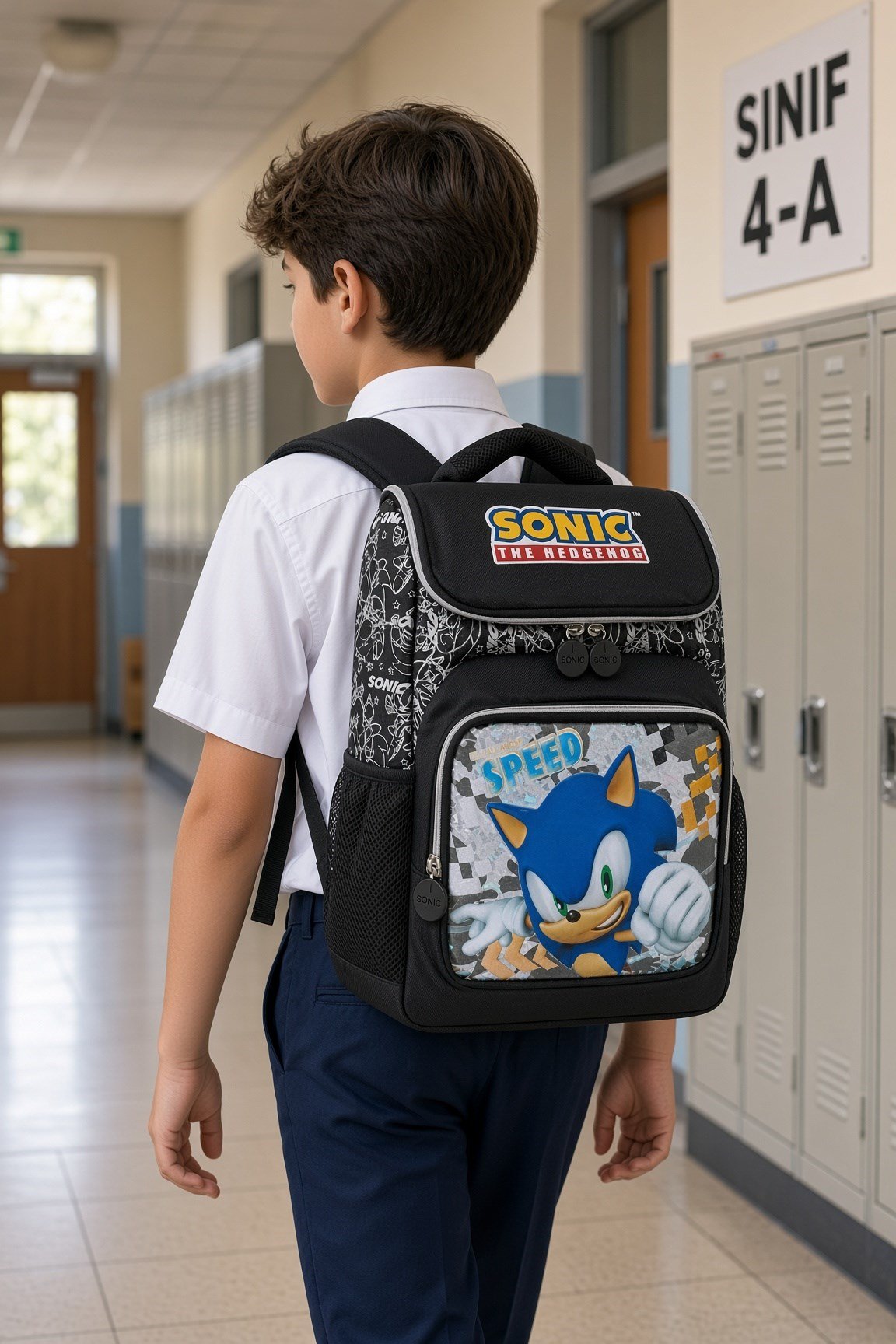 Sonic Okul Çantası 2042-9