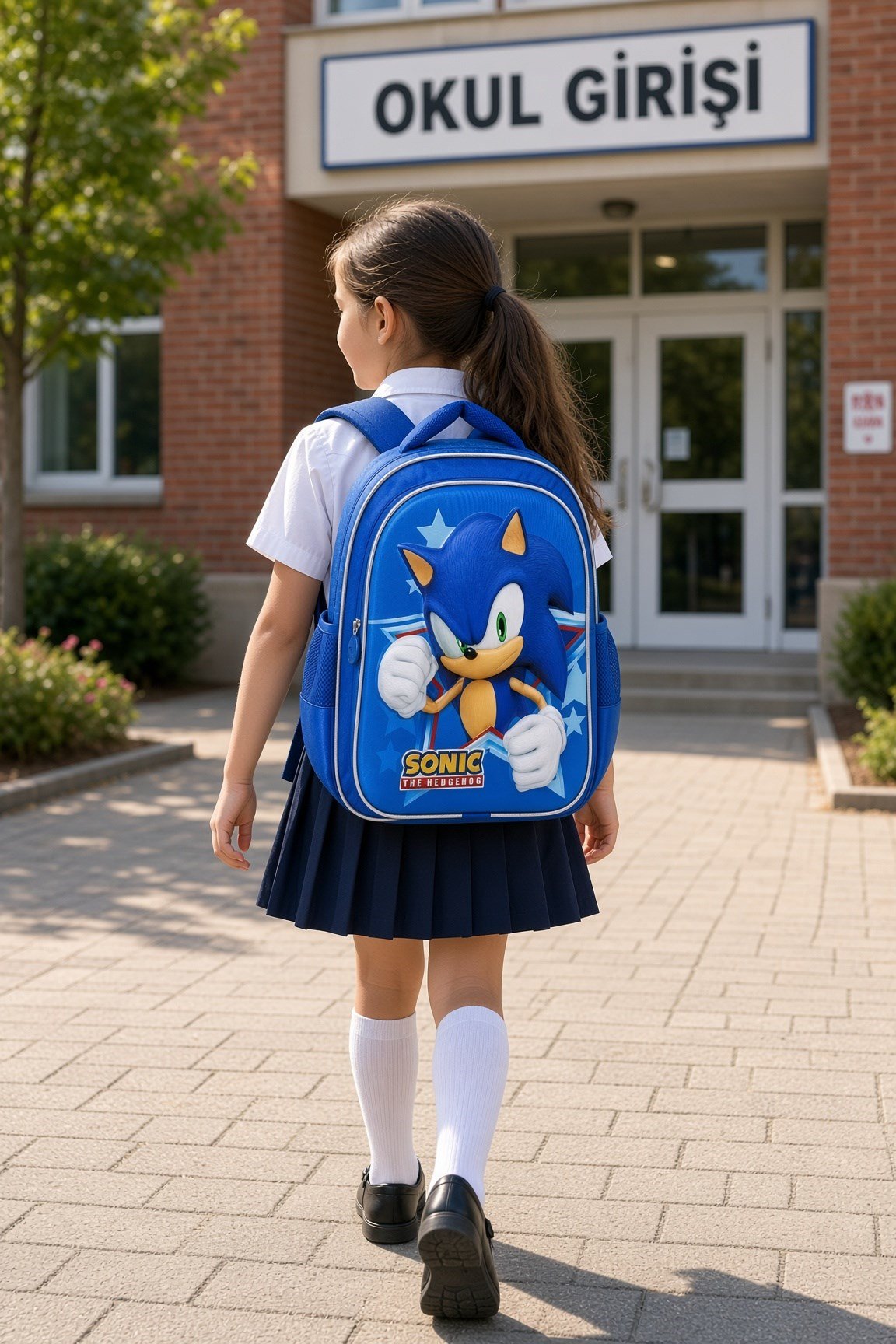 Sonic Okul Çantası 2046-9
