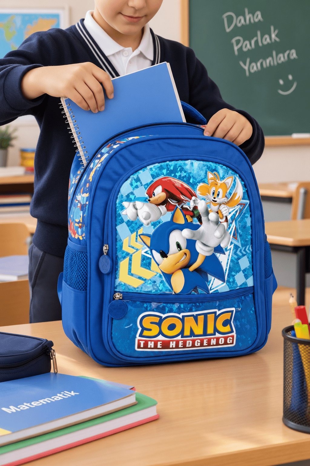 Sonic Okul Çantası 2056-9