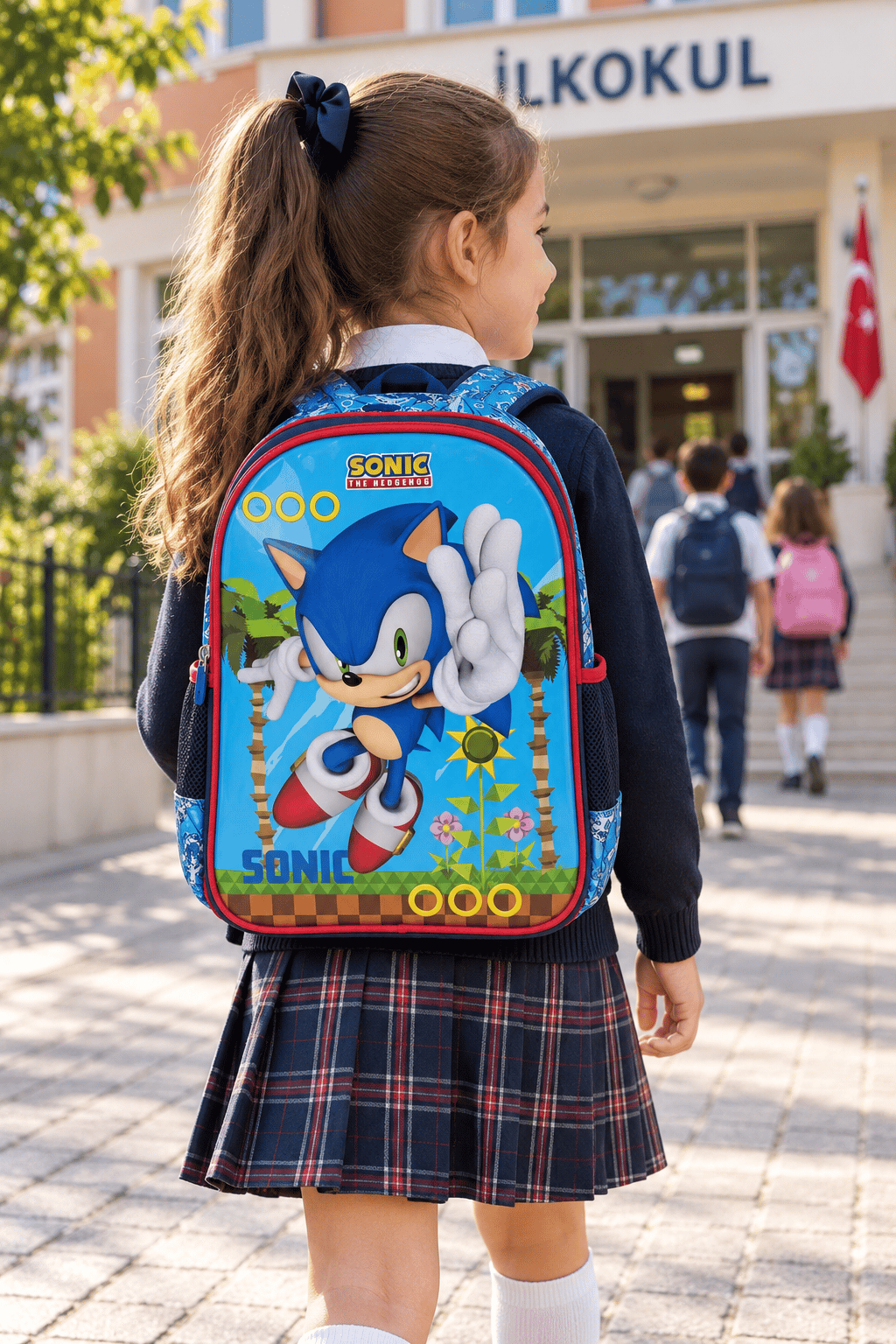 Sonic Okul Çantası 2060-9