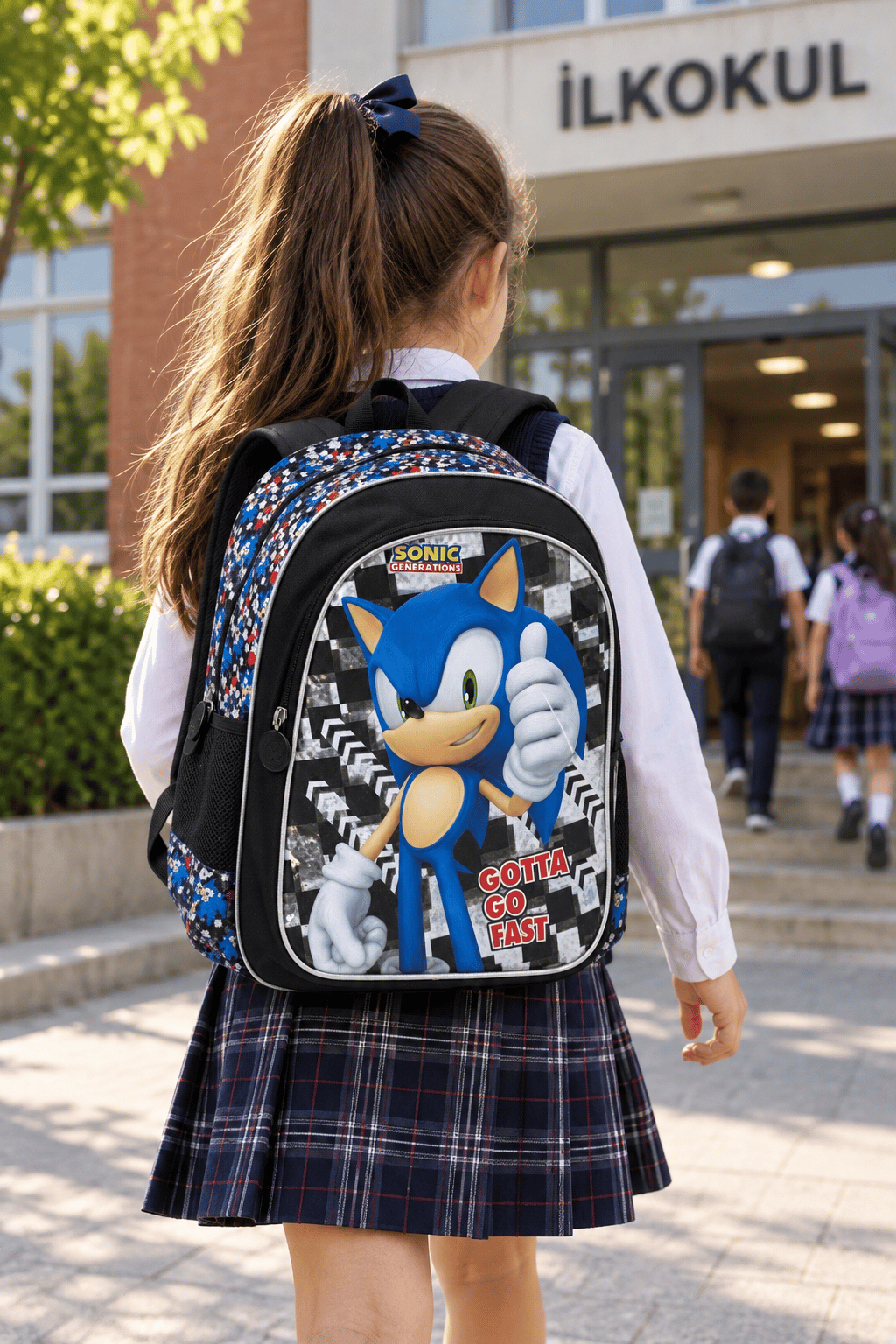 Sonic Okul Çantası 2065-9