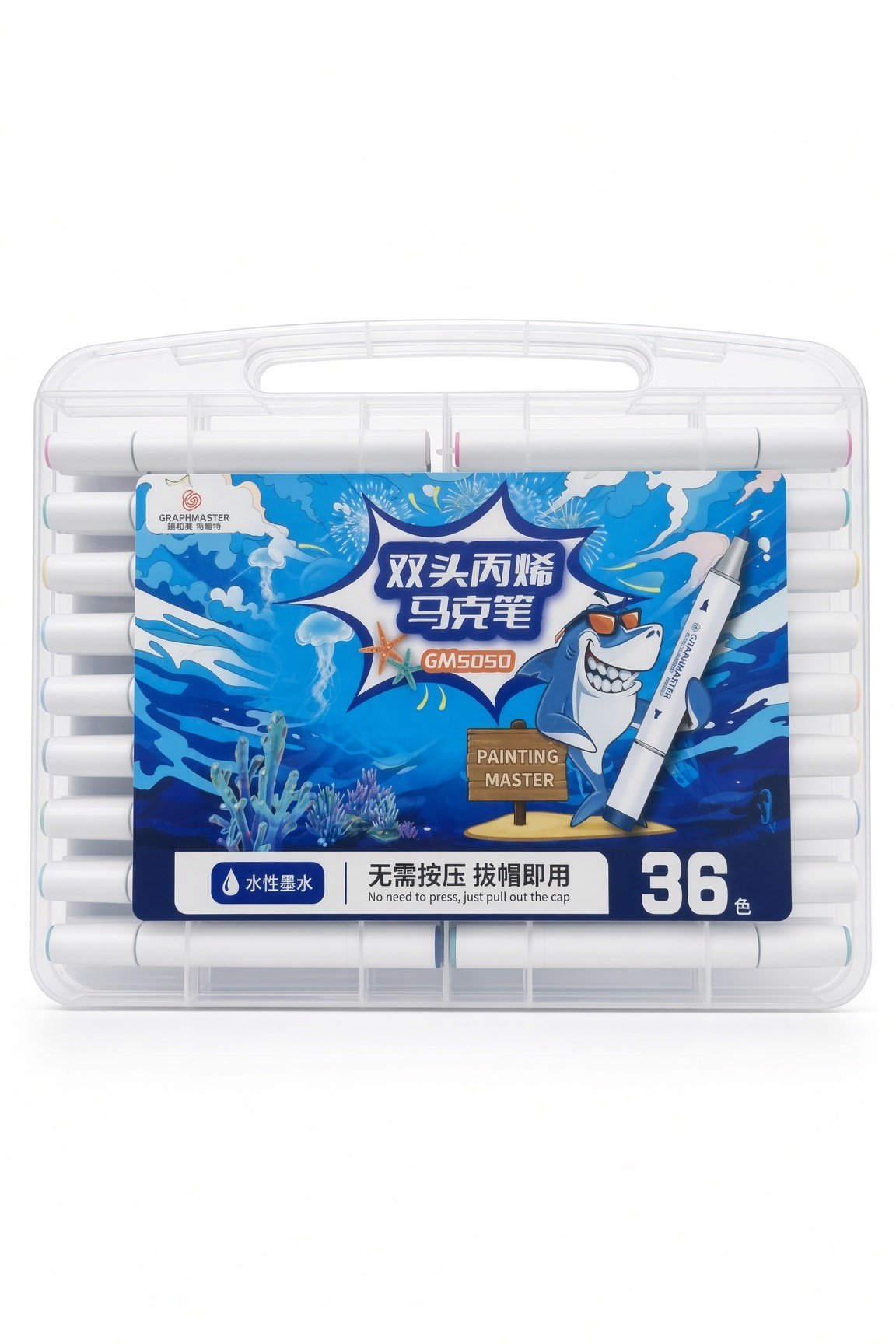 Sta- Art Çift Uçlu Akrilik Marker 36 lı set yuvarlak uç