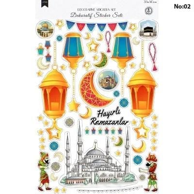 Stickers RAMAZAN 35x50 12Lİ