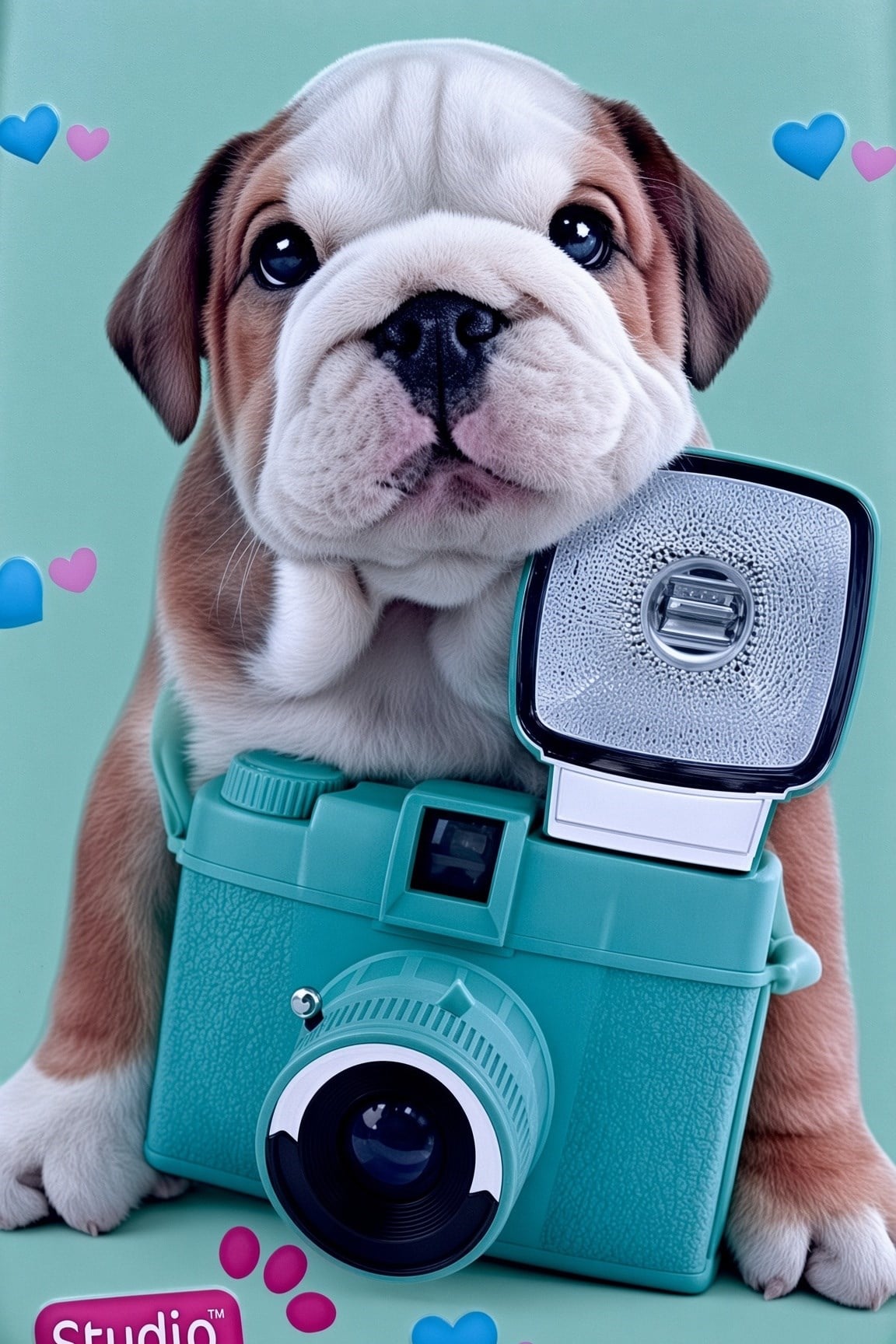 STUDİO PETS PT-7785 eva kalem çantas KÖPEKLİ-YEŞİL