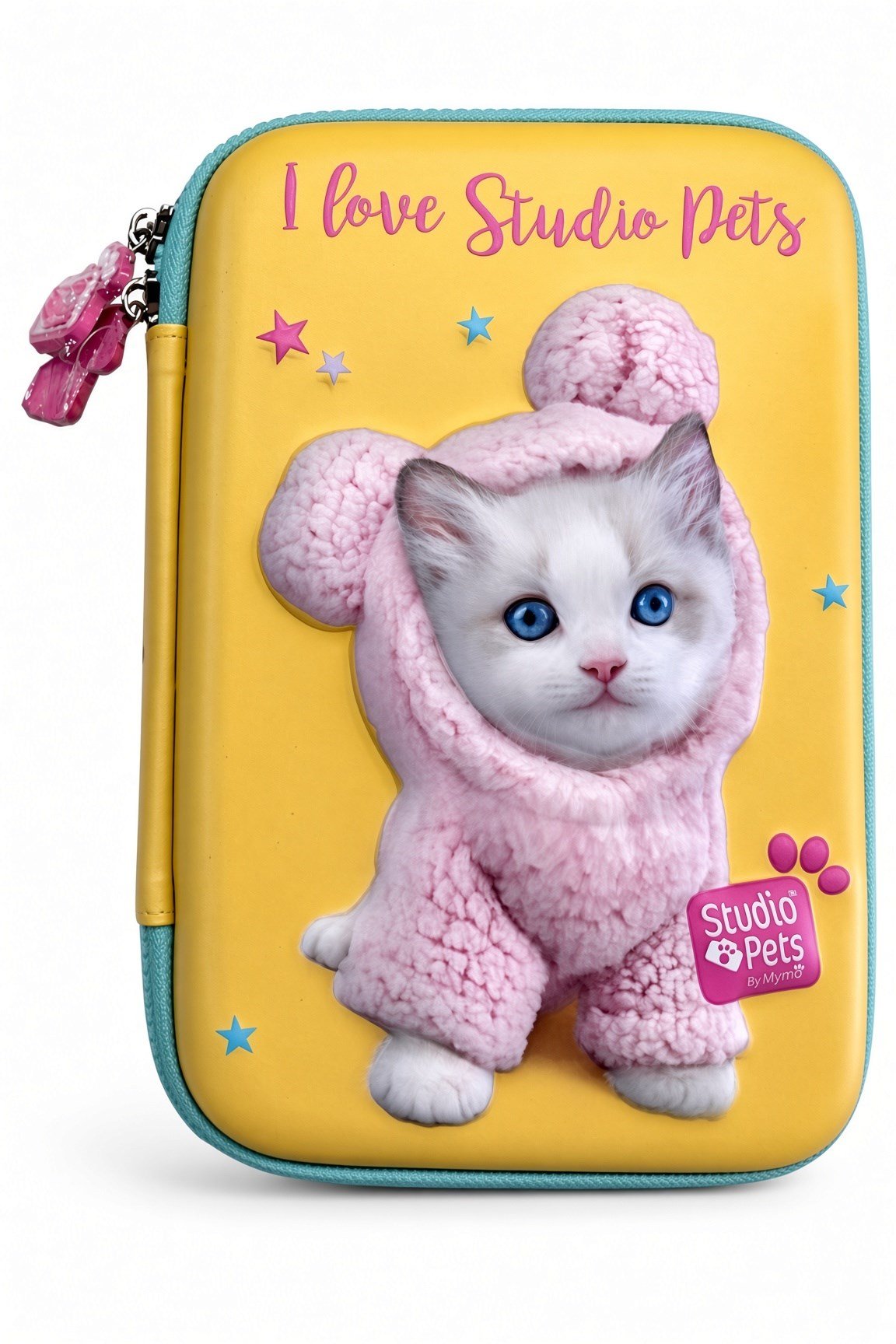 STUDİO PETS PT-7785 eva kalem çantas KEDİLİ-SARI