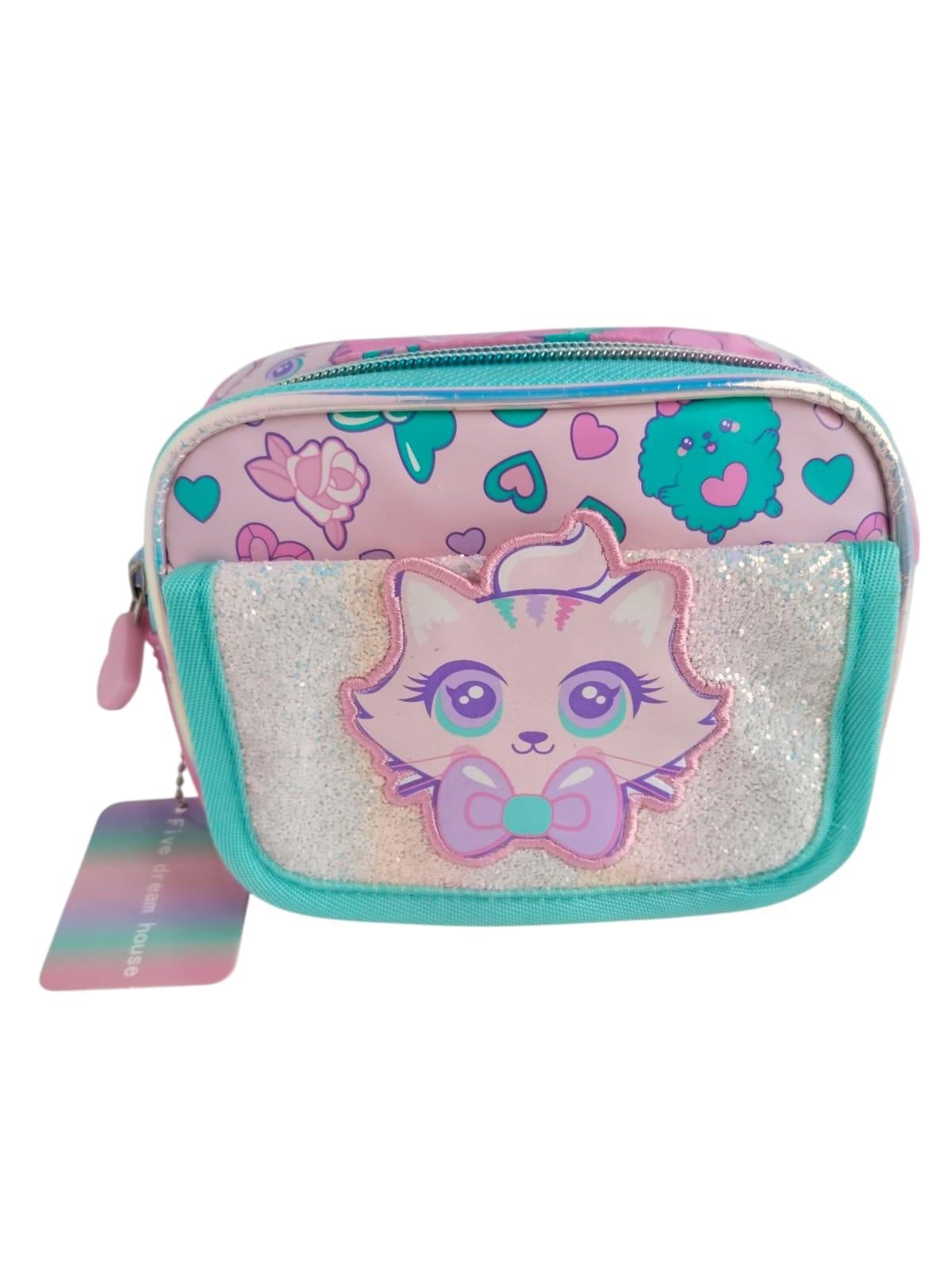 Süslü Kedi Detaylı Çapraz Çanta CN0061