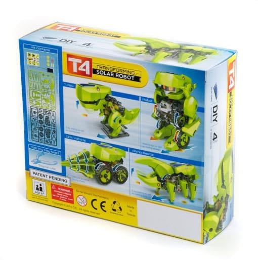 T4 Transforming Solar Robot 4 Farklı Model