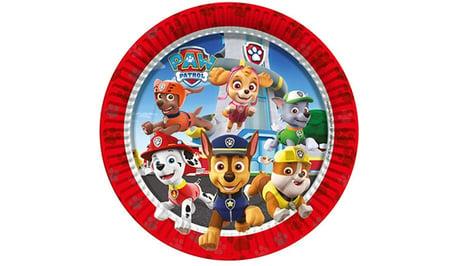Tabak PAW PATROL 23cm 8 li            