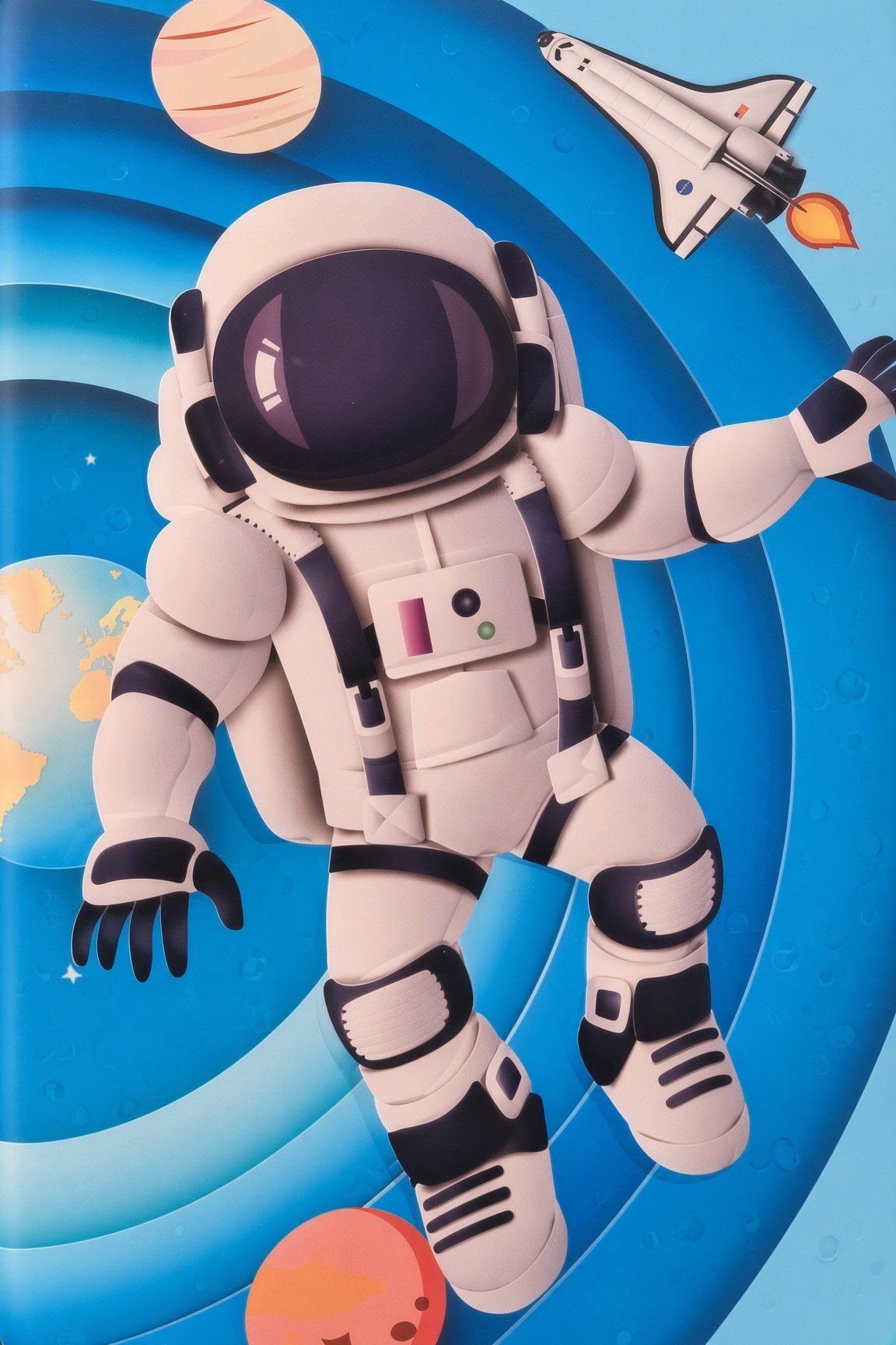 Taros Unick color Eva Astronot kalem kutu
