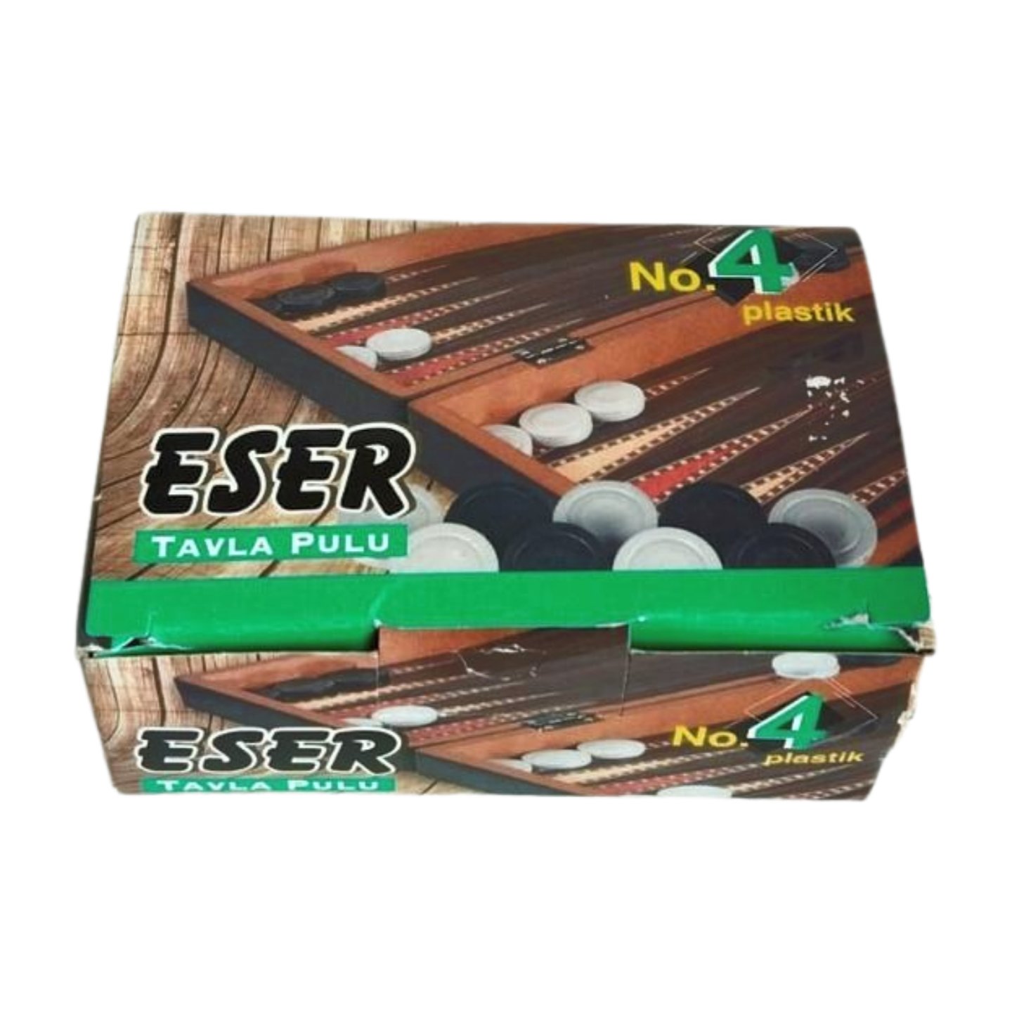 Tavla Pulu Yedek No:4 Zar Hediyeli Plastik