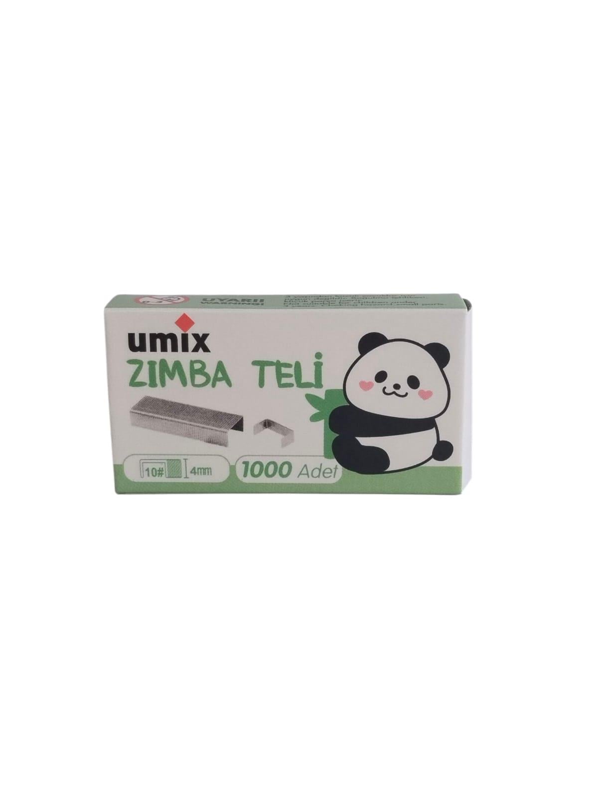 Umix Panda Kırtasiye Zımba Seti