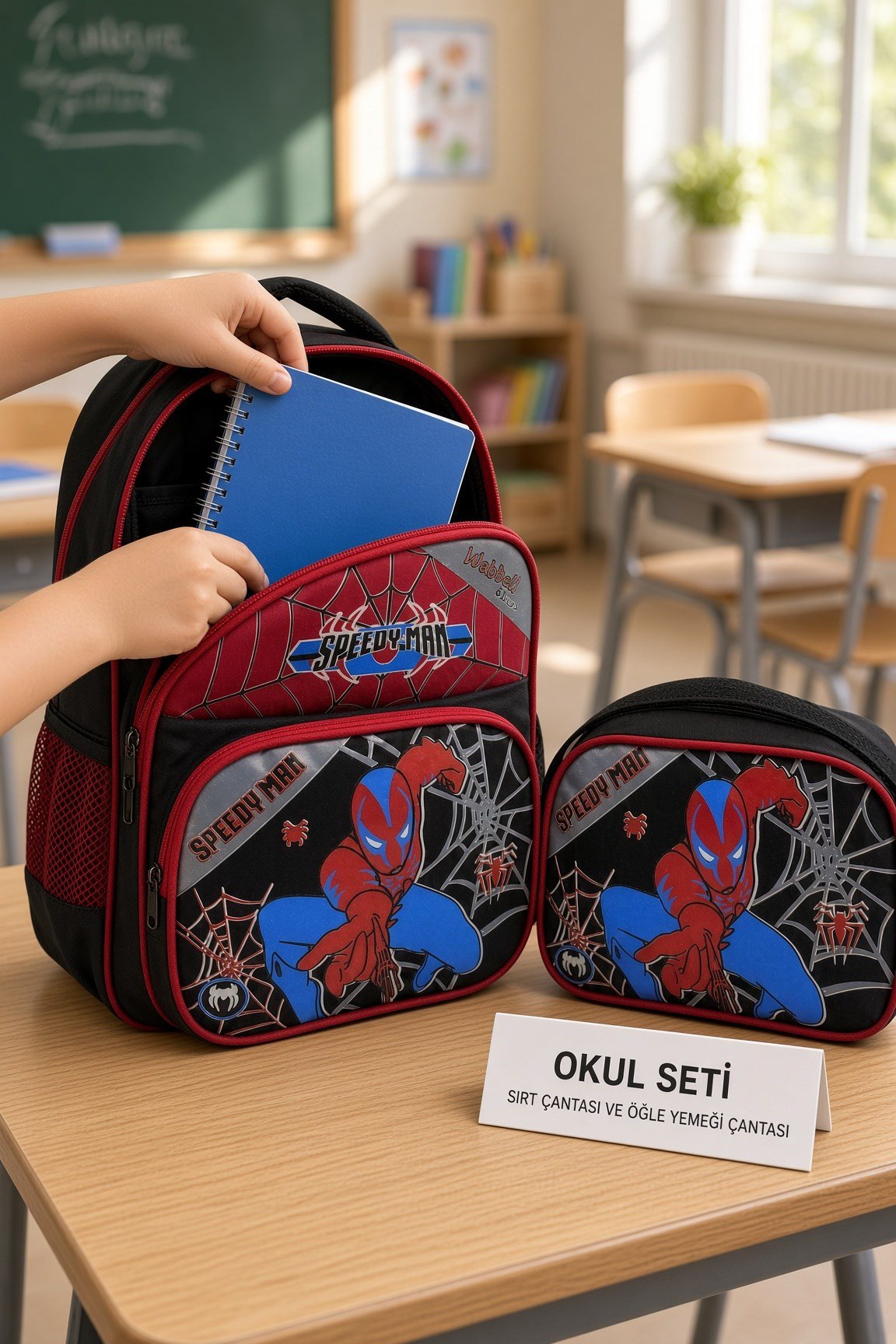 Waddell Okul Çantası Spiderman 5013